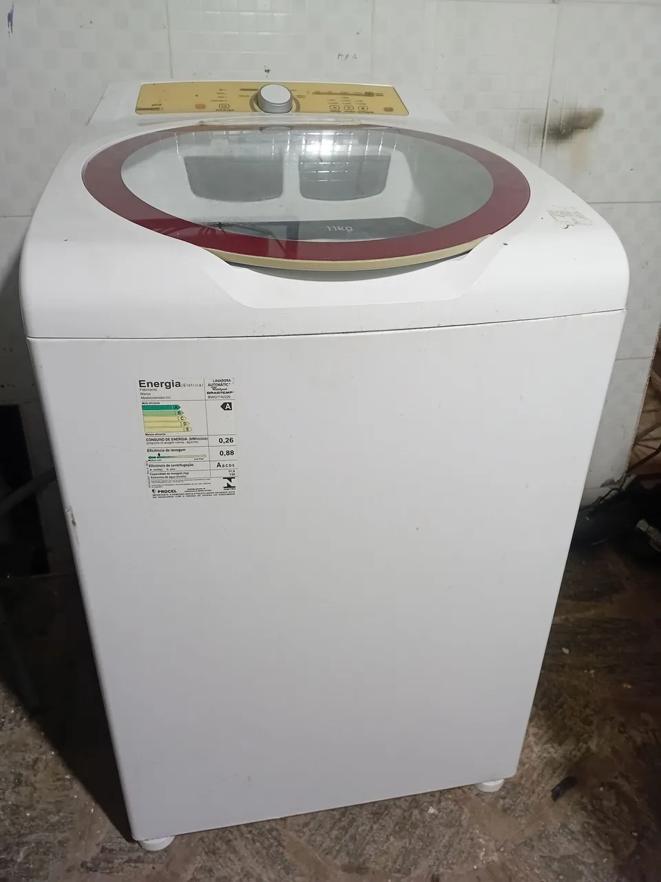 Máquina de Lavar 11kg - Eficiência e Praticidade