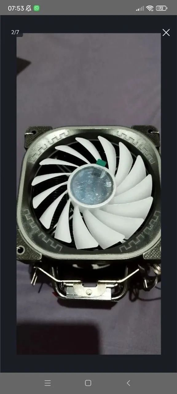Rayzen 7 5700x + Aircooler 120mm - Foto 5