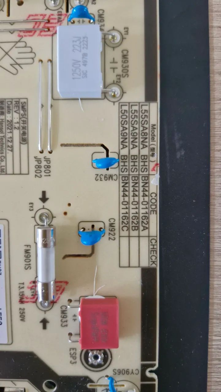 Placa Fonte Samsung QN55QN85B - Foto 3