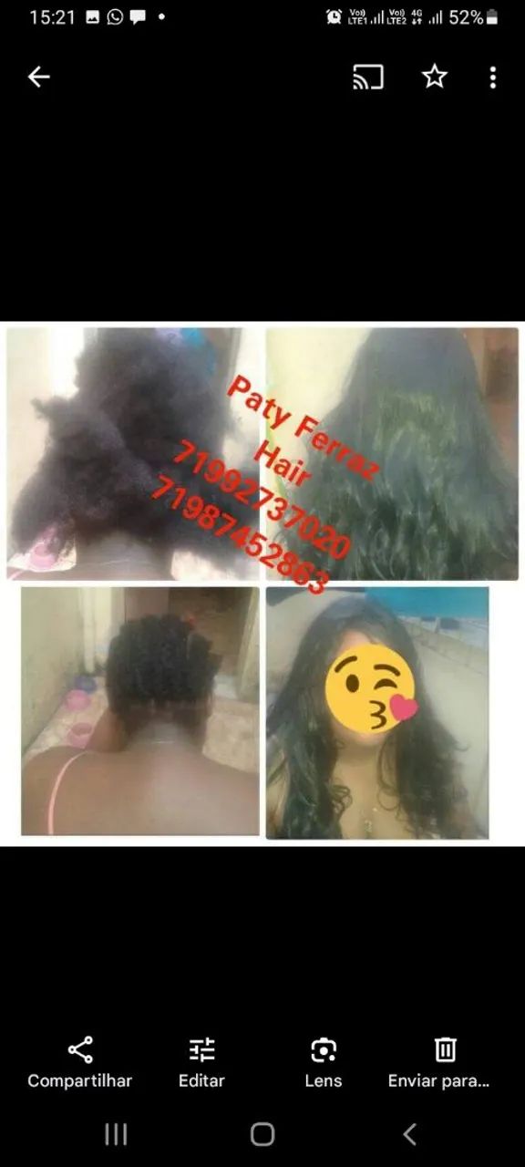 Colocação de mega-hair e tranças - Foto 3