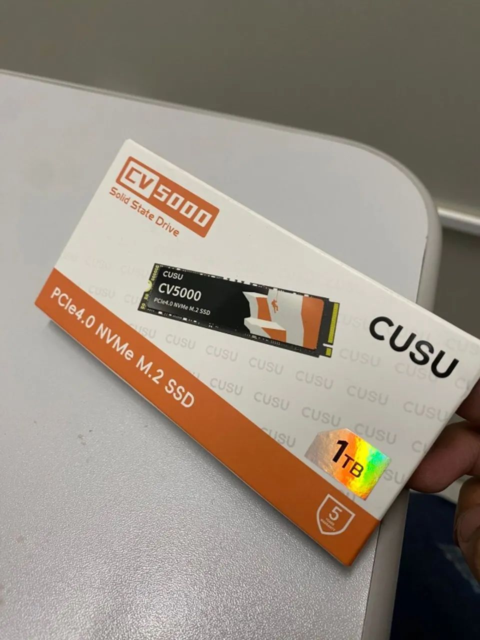 SSD 1TB CUSU M.2 4,0 NVME 5000/Mbs - Compatível com PS5!! (LACRADO) FAÇO OLX PAY!!!
