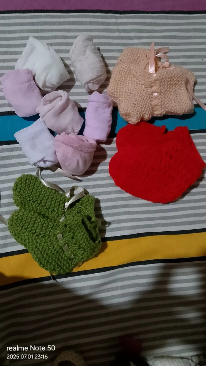 Kit de Sapatinhos e Acessórios para Bebê
