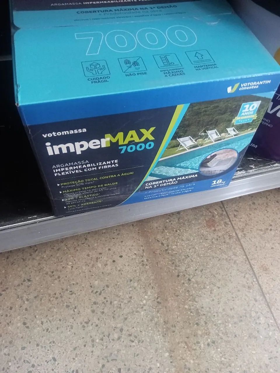 Impermeabilizante ImperMax 7000 Fibras Votomassa Lajes e Piscinas 18KG - Foto 2