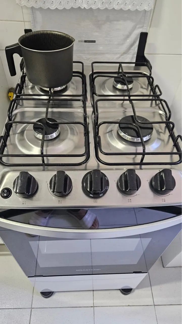 Fogão de chão Brastemp 4 bocas - Foto 2