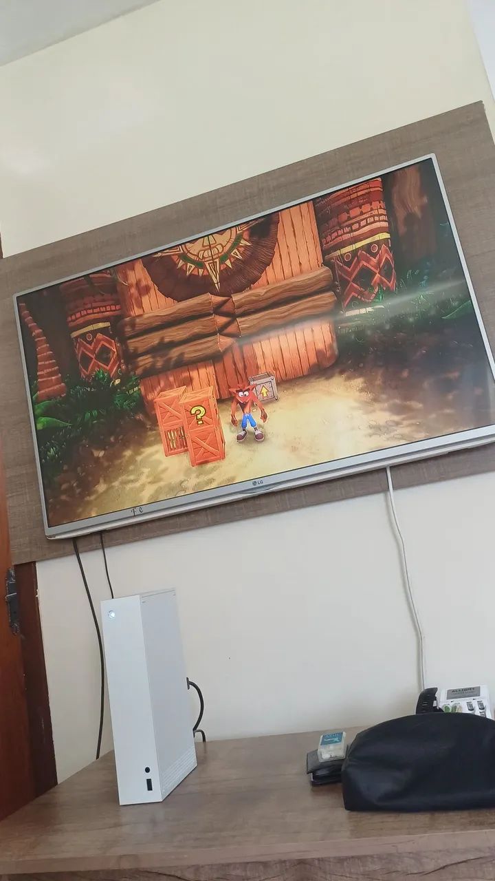 Xbox series S seminovo na caixa 