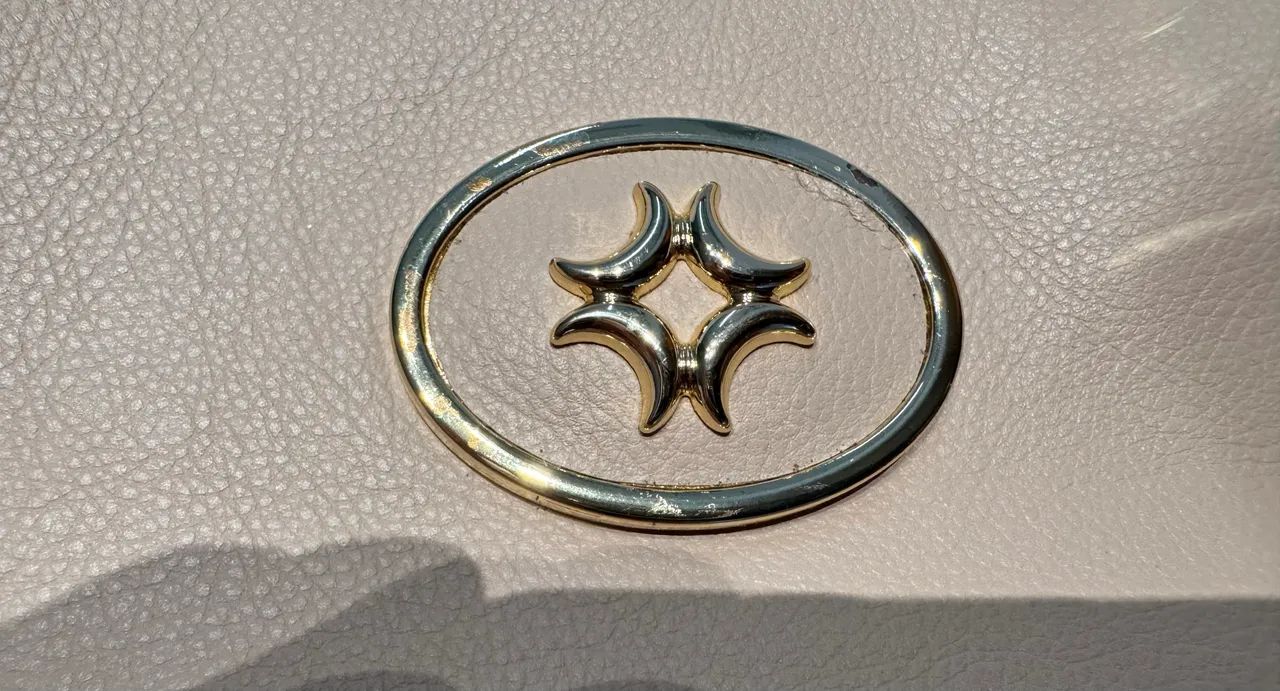 BOLSA NOVA LUZ DA LUA ORIGINAL COURO LEGÍTIMO COR BEGE - Foto 2