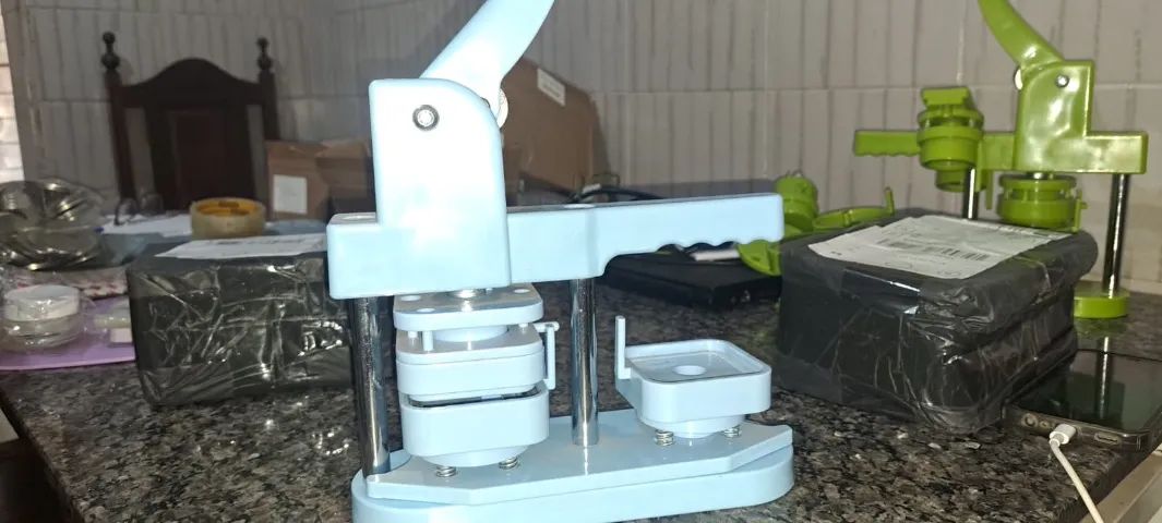Máquina de bottons e suprimentos - Foto 2