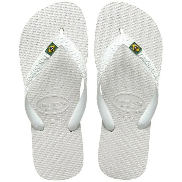 Chinelo Havaianas Brasil Branco 467BR