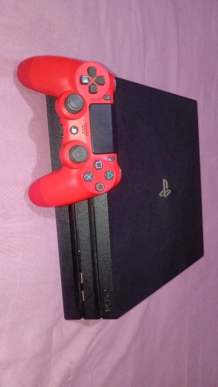 PlayStation 4 Pro completo com jogos - Foto 3