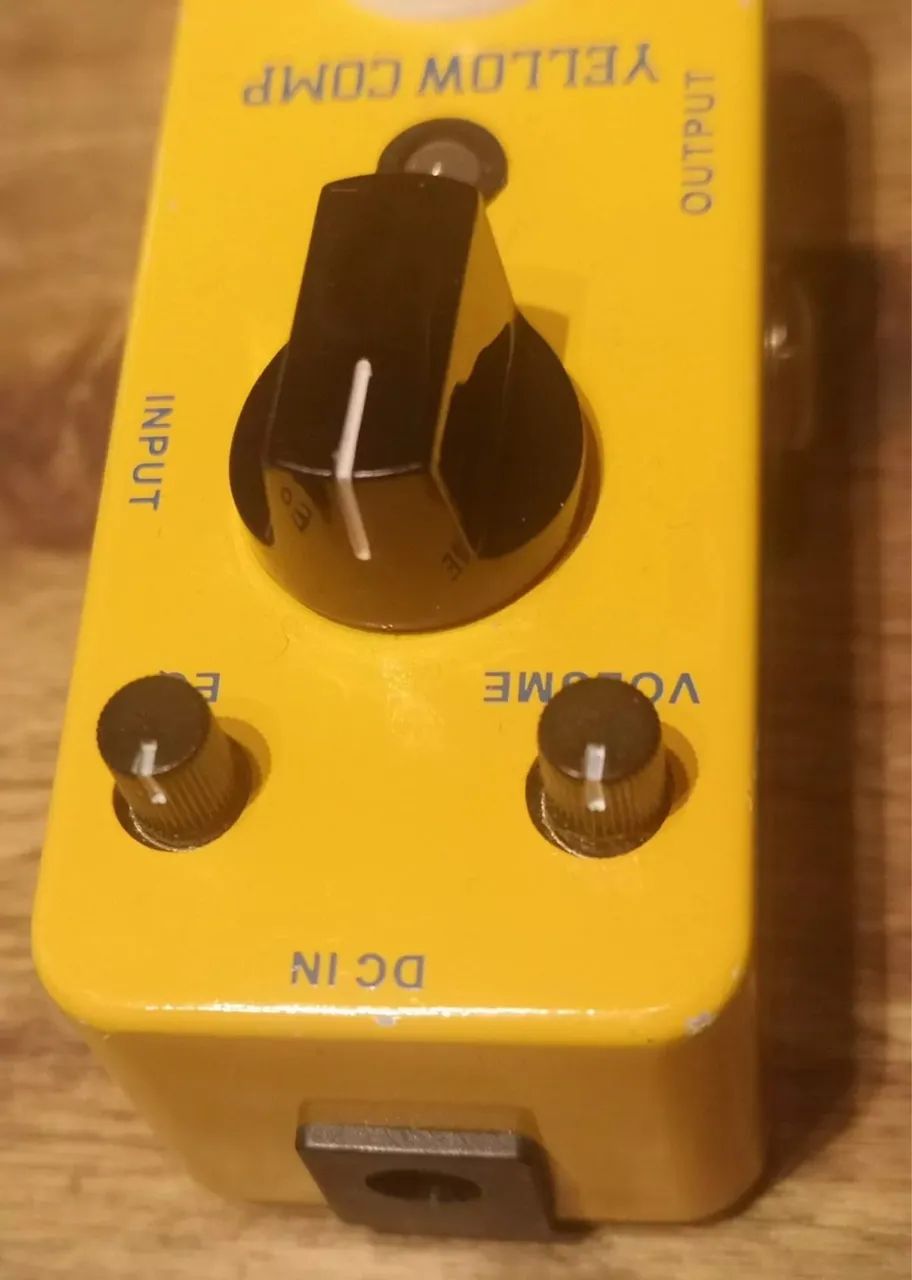 Yellow Comp - Mooer Compressor - Foto 3