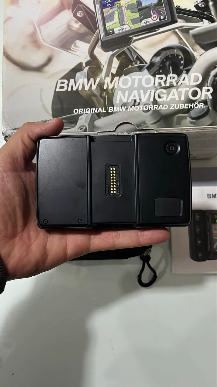 Gps original bmw Navigator 5 com caixa e manual  - Foto 4