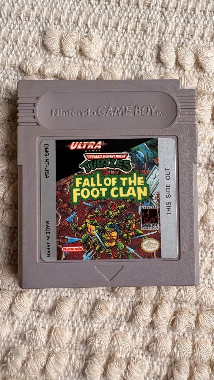 Tartaruga Ninja TMNT Game Boy