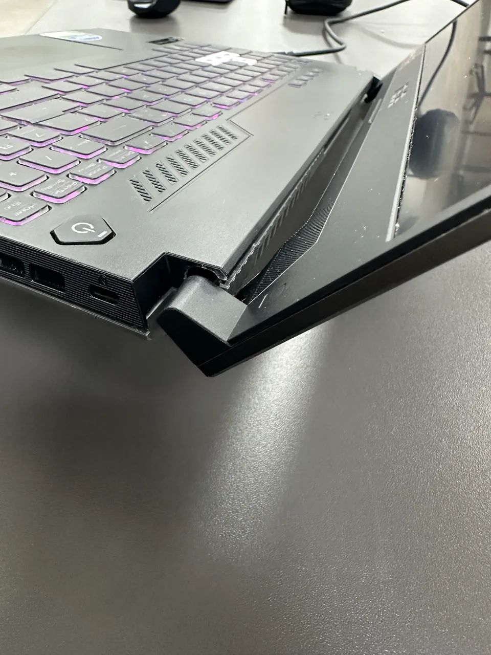 Notebook asus tuf f15 rtx3050- defeito 