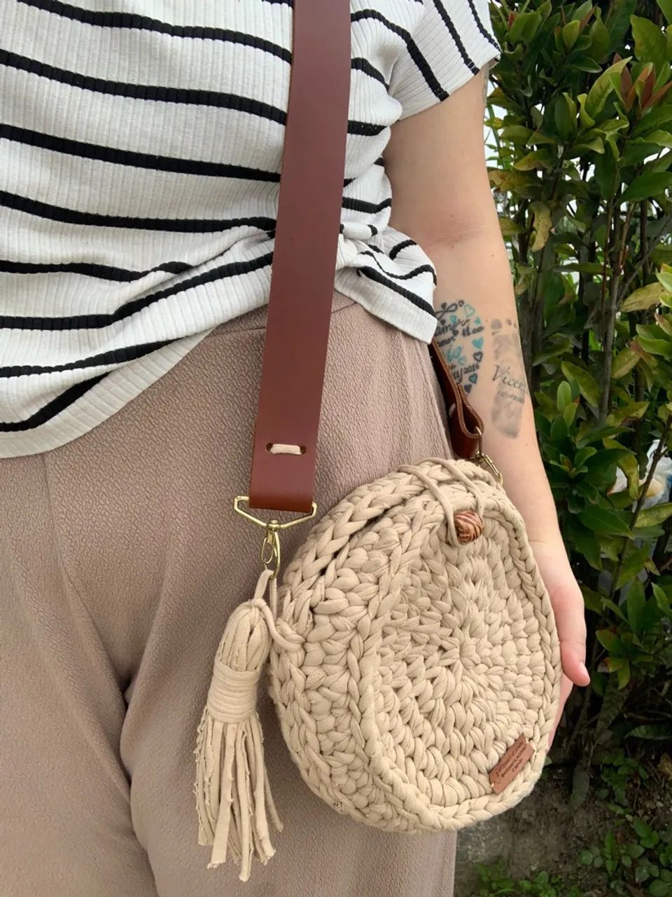 bolsa crochê 