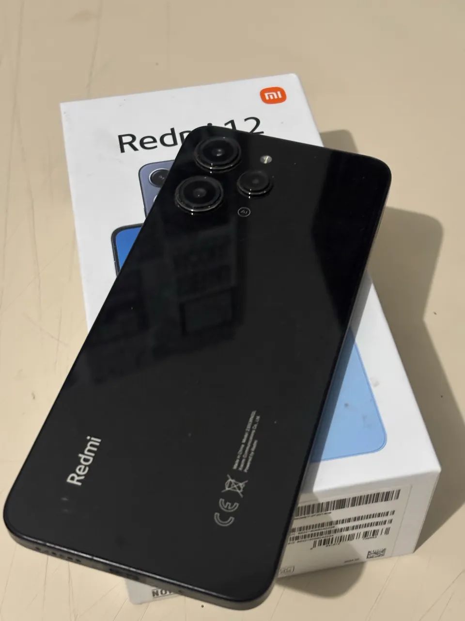 REDMI 12 MIDNIGHT BLACK 8GB RAM 256GB