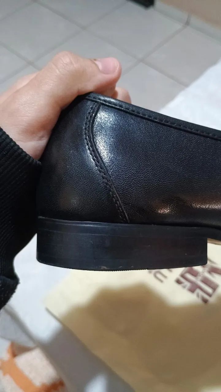 Loafer mocassim de couro legítimo  - Foto 4