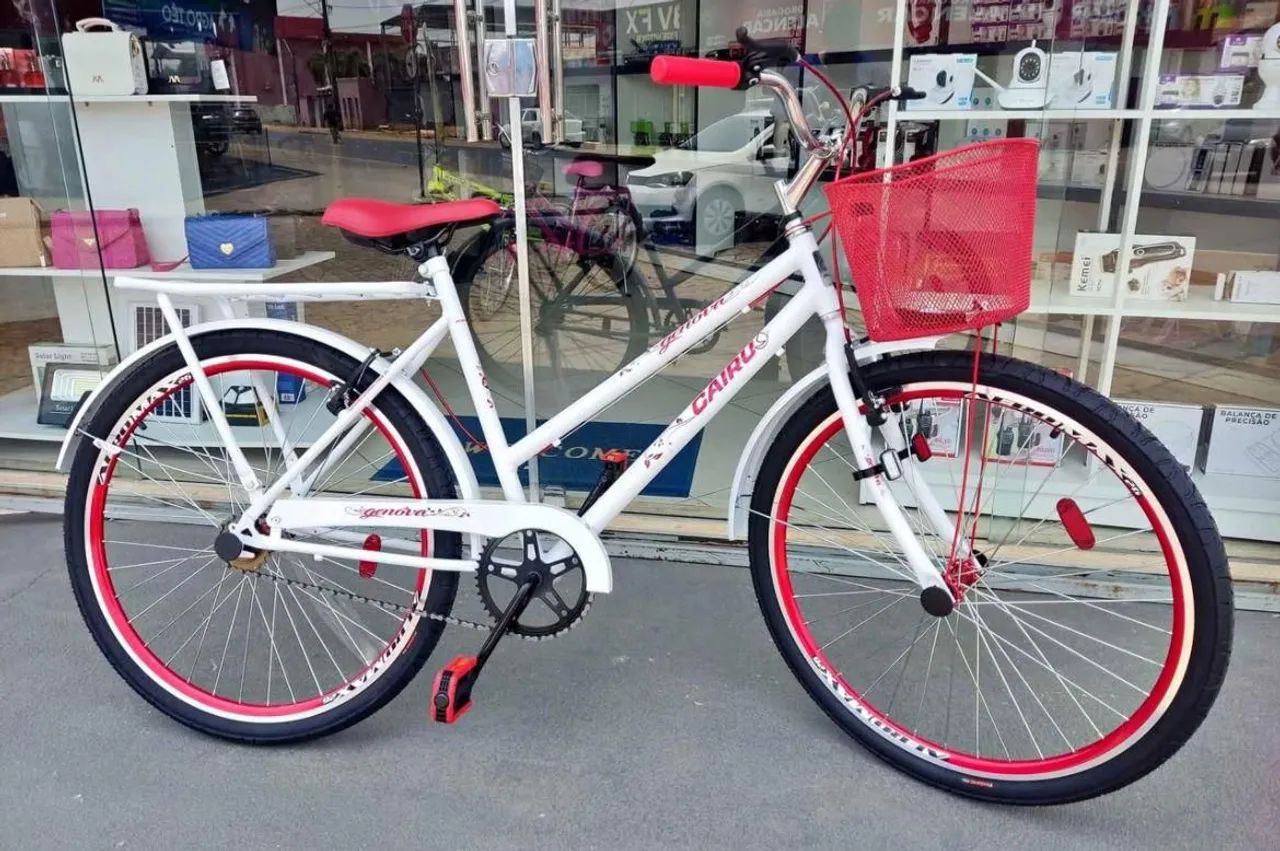 Vendo bicicleta aro 26 Genova com cestao 