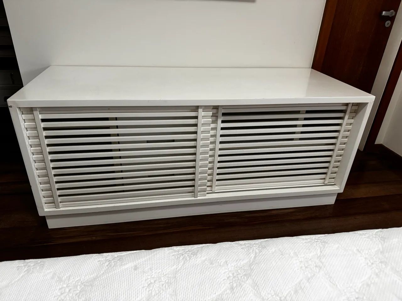 Rack : Móvel para TV branco 
