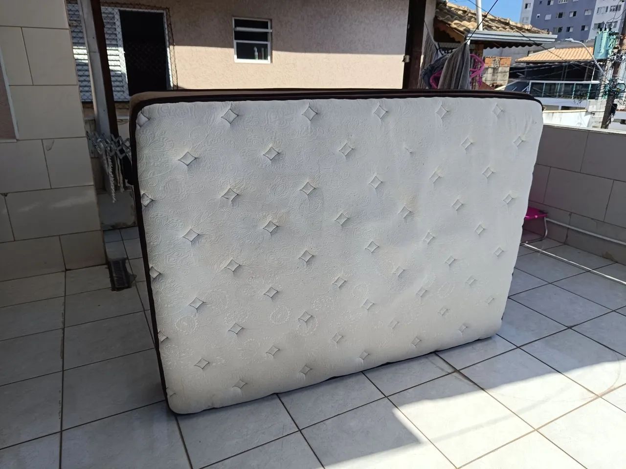 Colchão e Box molas ensacadas 