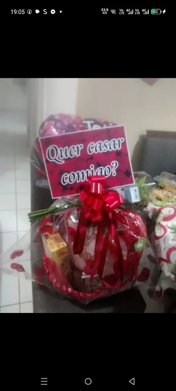 cesta de café da manhã 