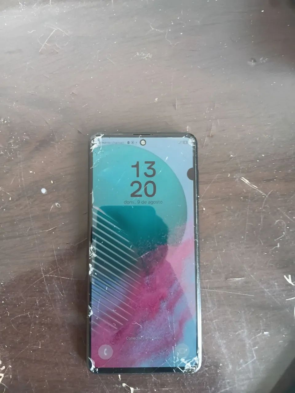 Samsung M54 5G com tela trincada mais funcionando - Foto 2
