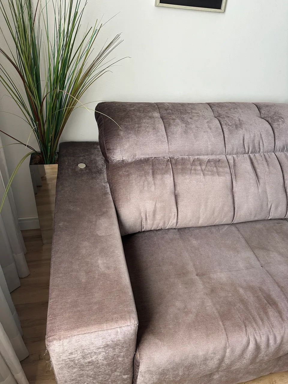 Sofá-cama retratil da Mag Decor, com 3 metros de comprimento - Foto 2