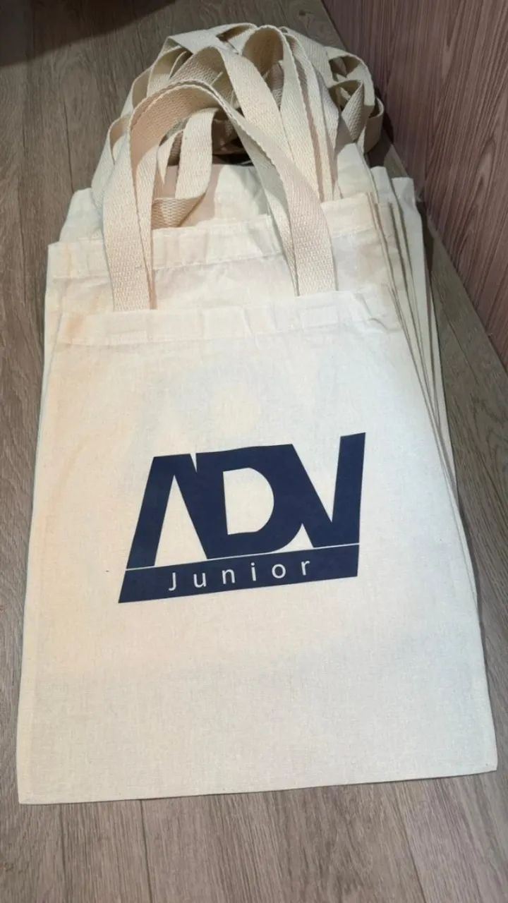 ECOBAG DE ALGODÃO CRU PERSONALIZADA - Foto 5