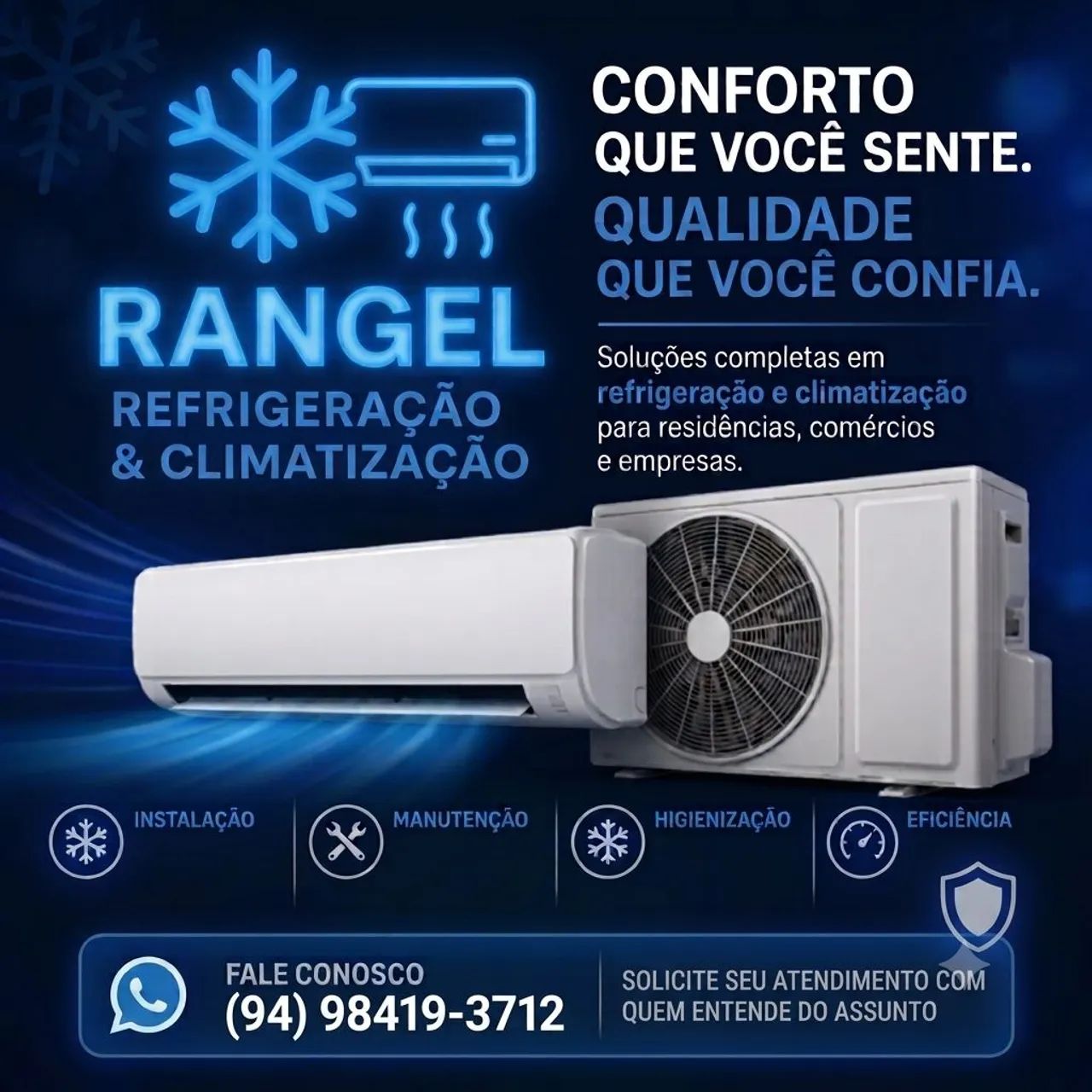 Manutenção em ar condicionado 