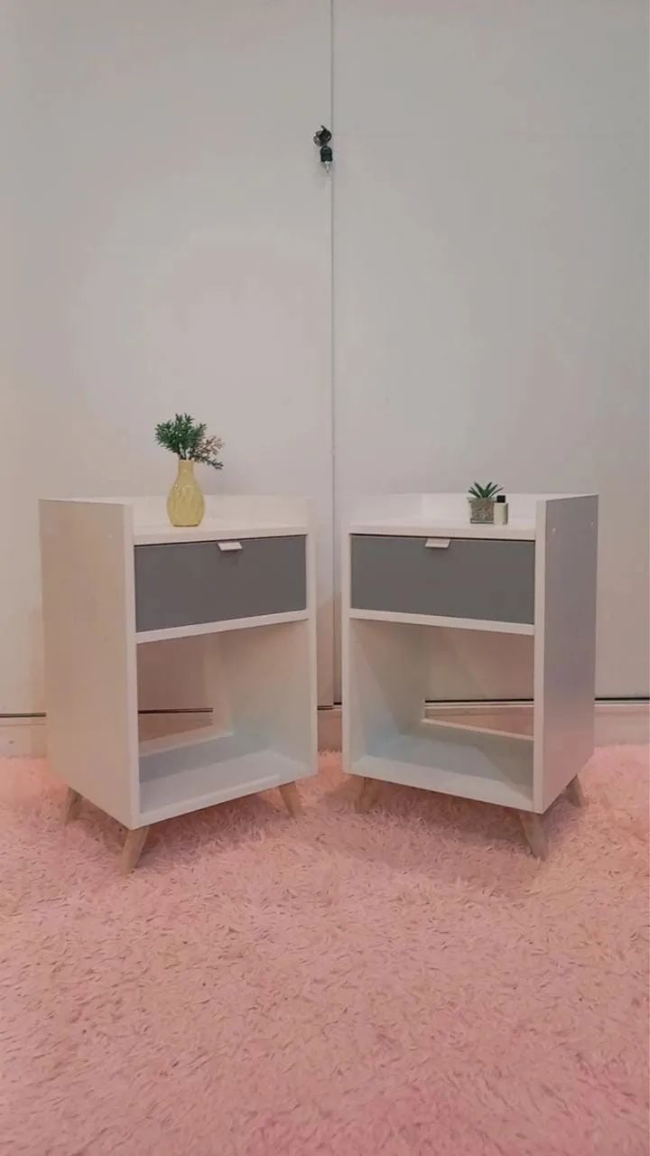 Mesinhas de cabeceira premium 100% MDF  - Foto 5