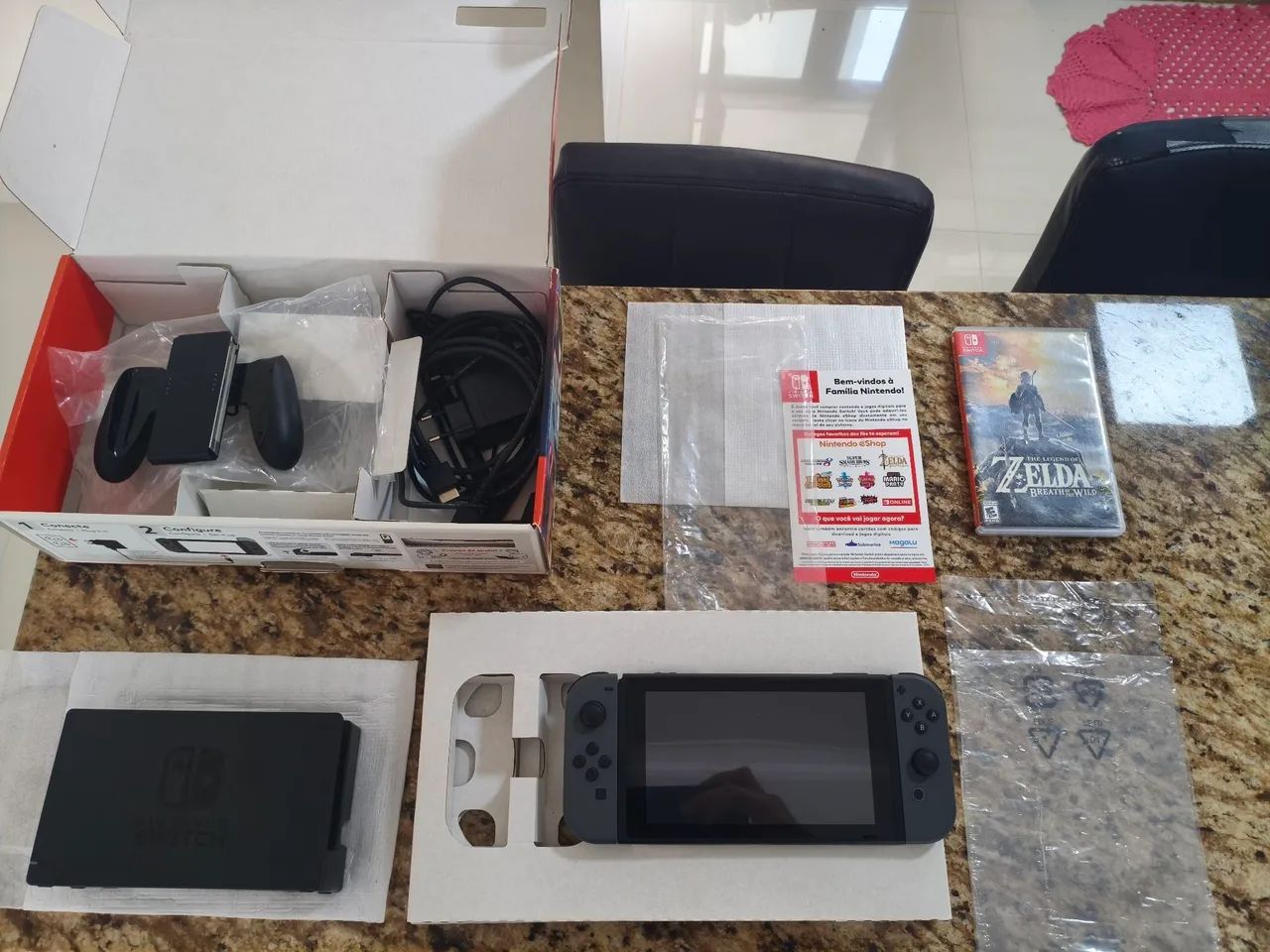 Nintendo Switch V2 + Zelda - Jogos de Vídeo Game - Centro, Chapecó