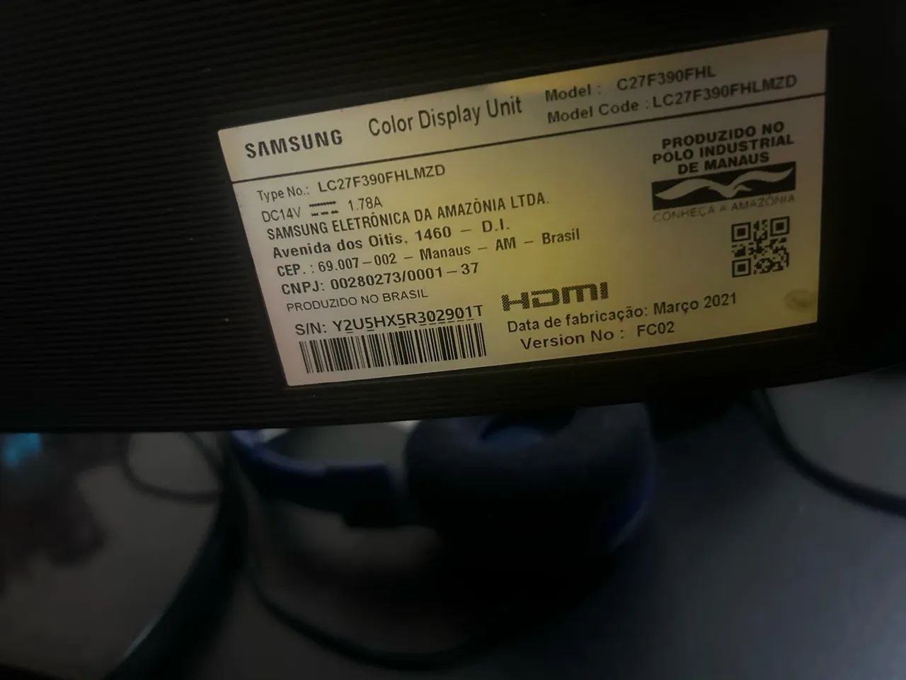 Monitor Samsung Curvado 27 polegadas - Foto 3