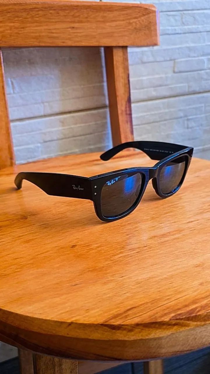 ÓCULOS RAY-BAN MEGA WAYFARER POLARIZADO  - Foto 4