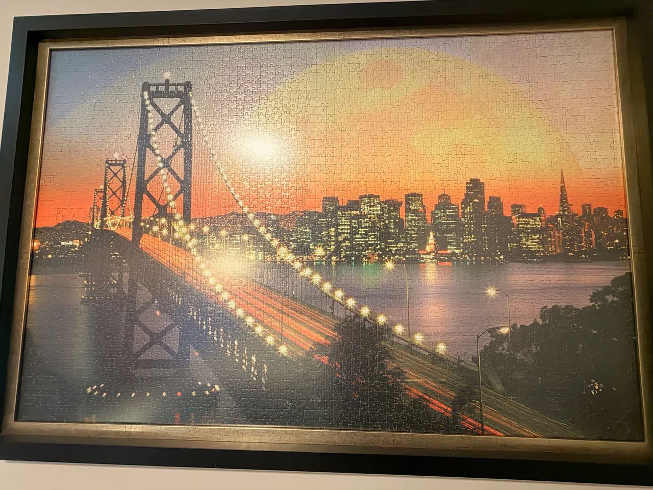 Quadro montado de quebra cabeça  - Foto 2
