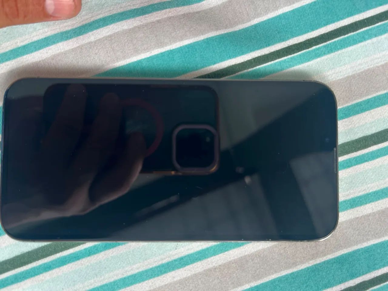 iPhone 13 Pro Max grafit sem marca de uso 128 gb - Foto 3