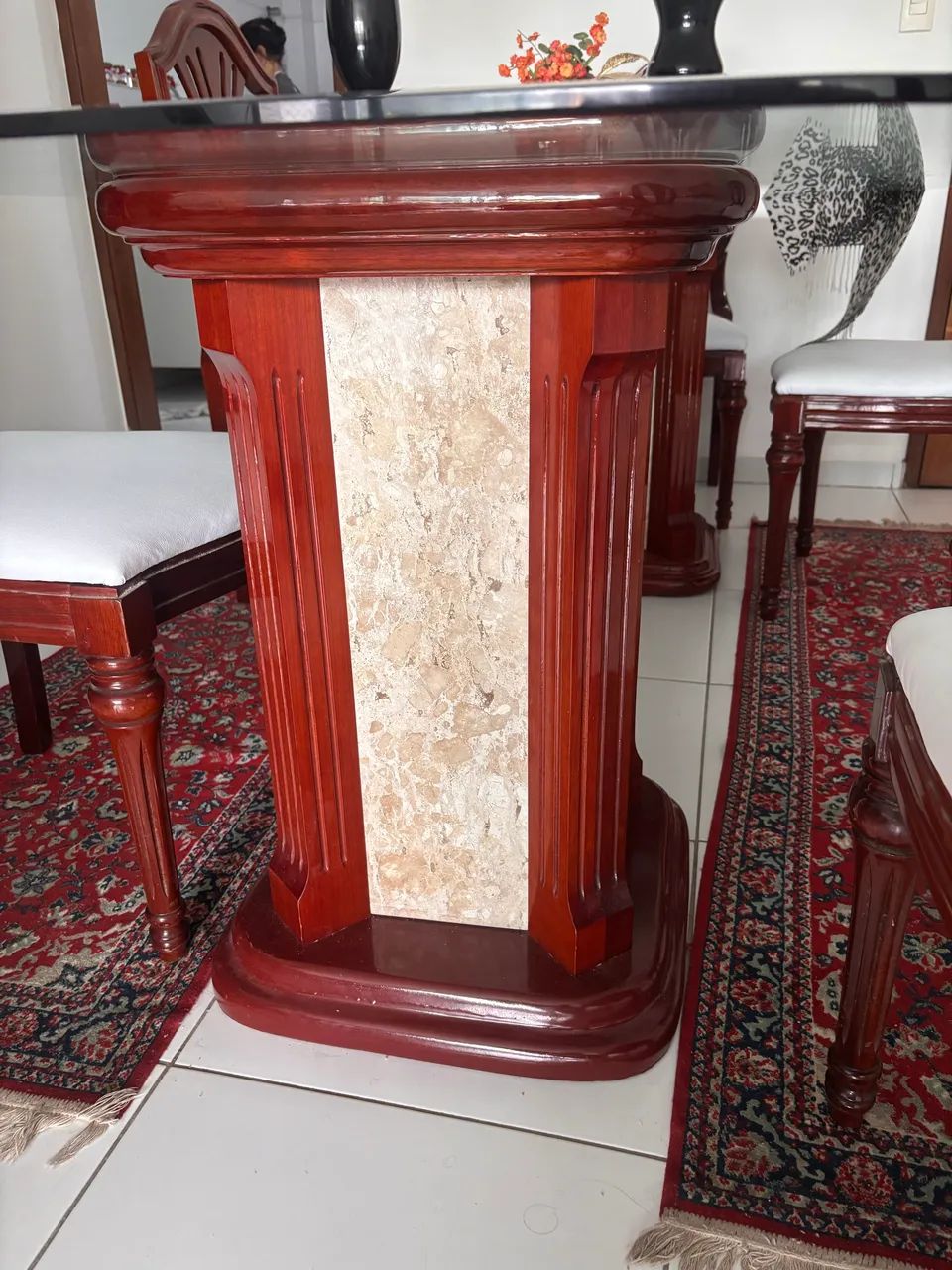 Mesa jantar LUXO + 6 cadeiras - Foto 4