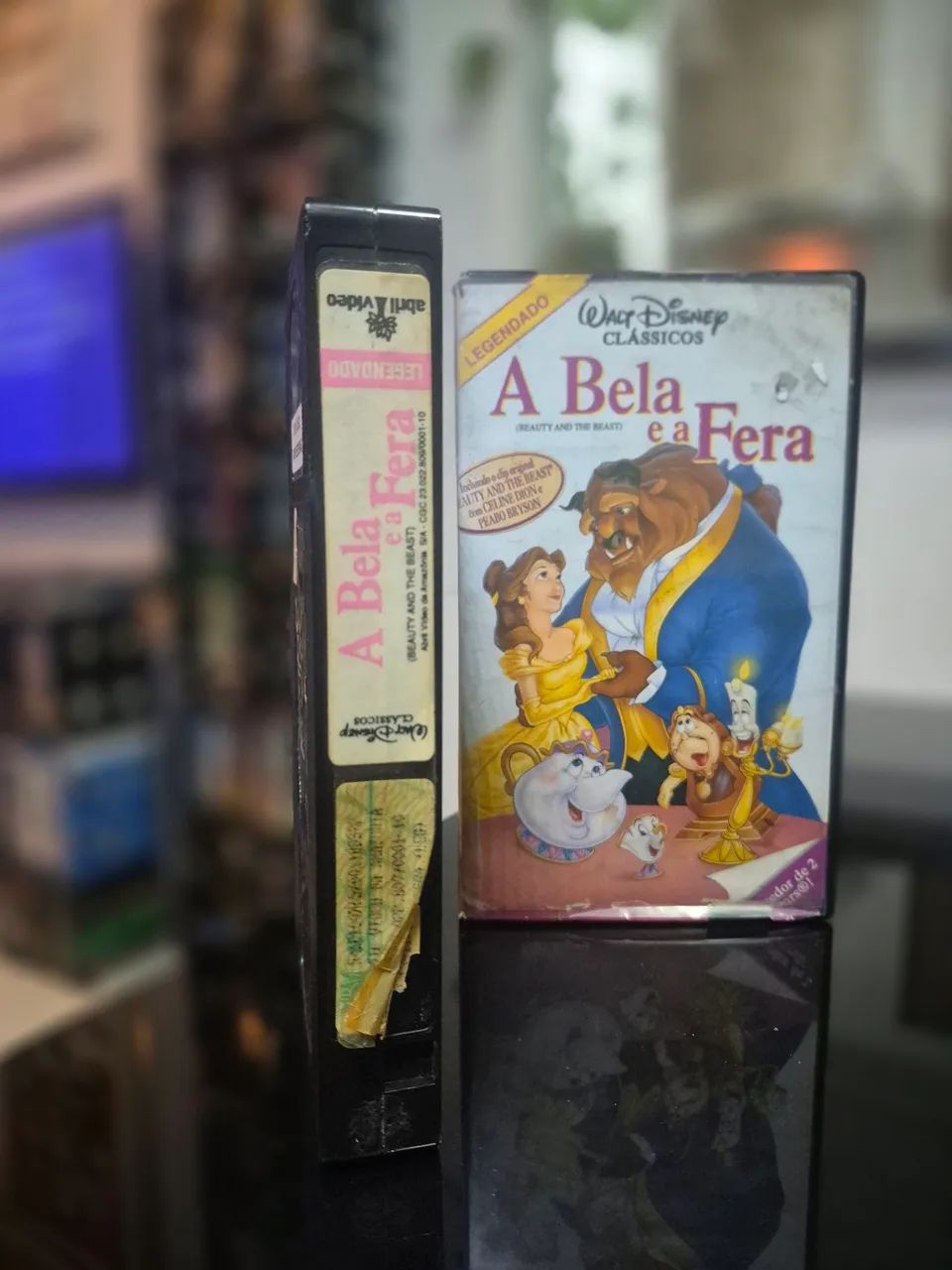 Vhs A Bela e a Fera Legendado 1° Tiragem Raro - Foto 3