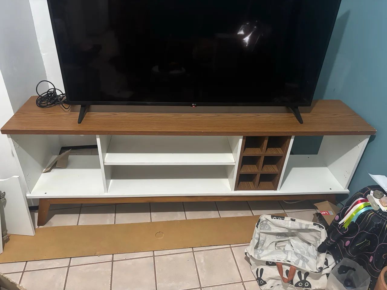 Rack com adega embutida  - Foto 2