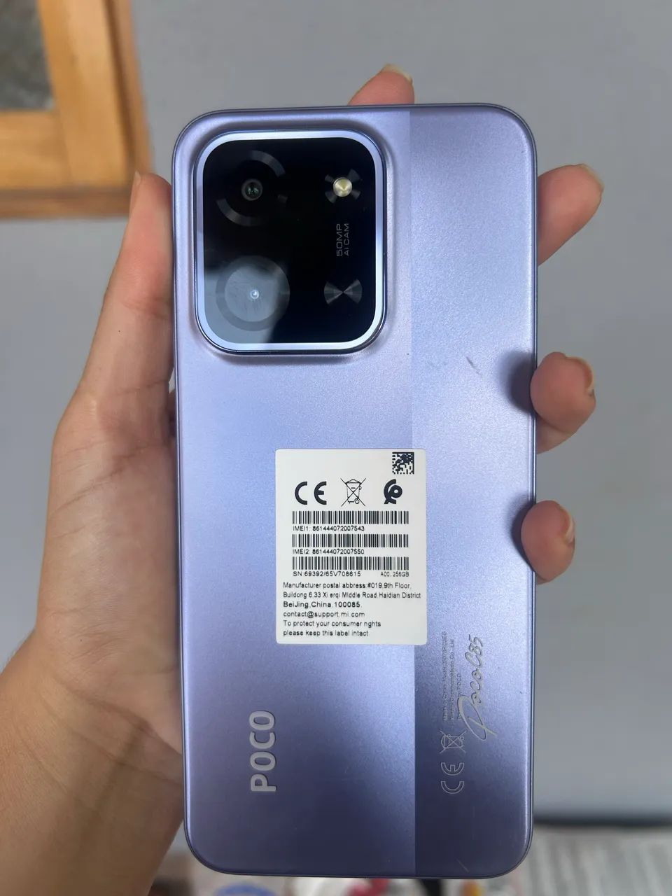 Celular poco c85 nunca usado 1250,00 - Foto 2