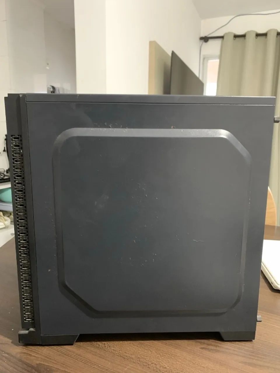 Gabinete Gamer Preto com Lateral Transparente - USB Frontal - Foto 3