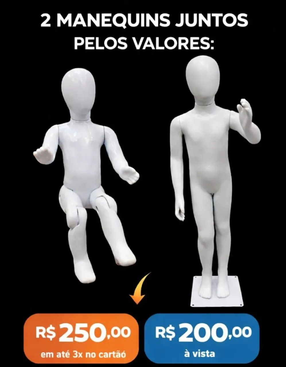 VENDO MÓVEIS E MANEQUINS PARA LOJA - Foto 2