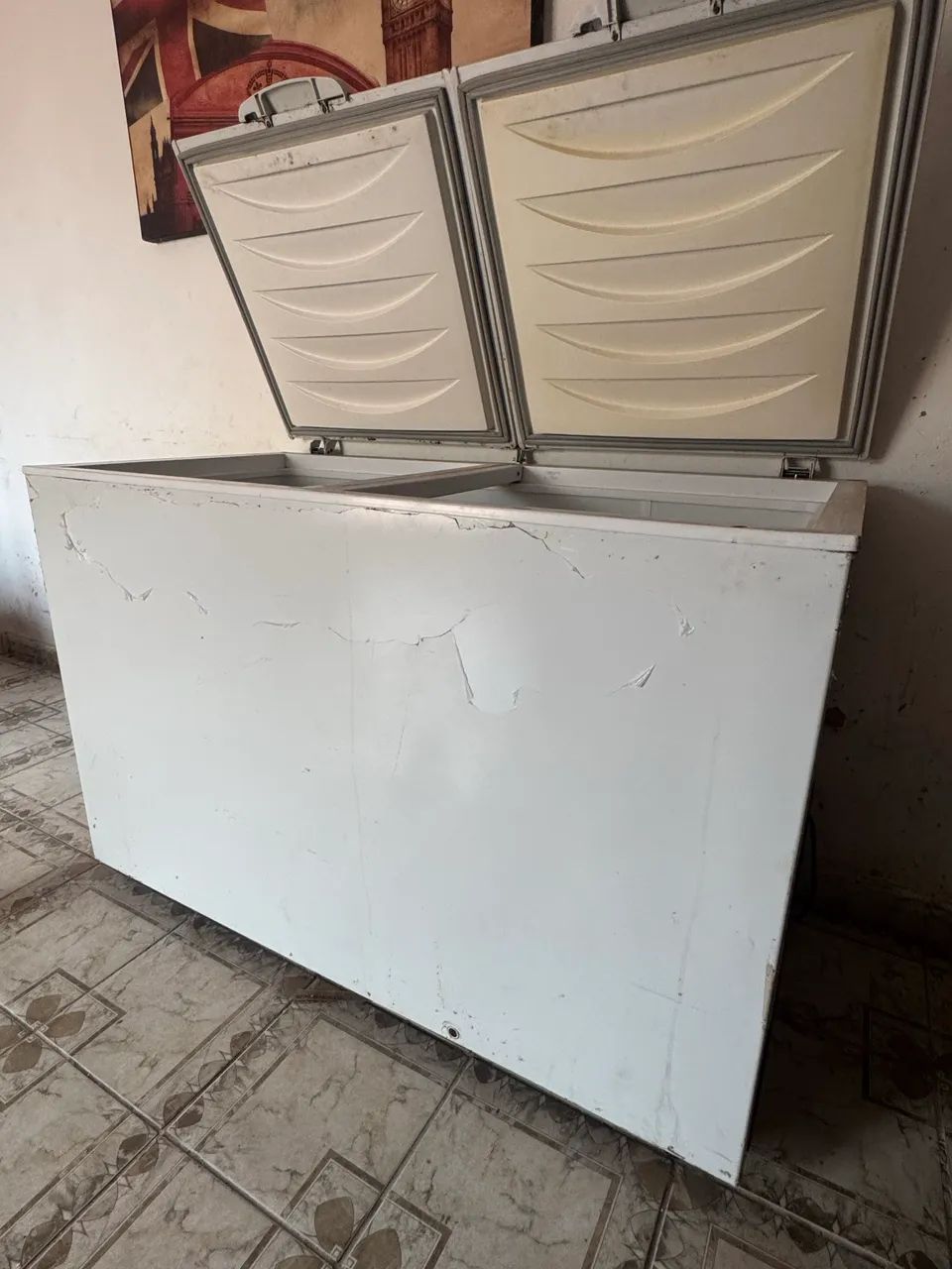 Freezer horizontal 2 portas 411L - Foto 4