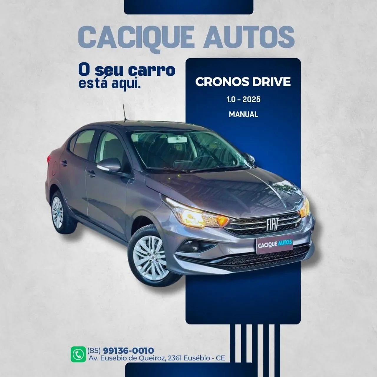 Fiat Cronos Drive 1.0 6V 2025 - Foto 2