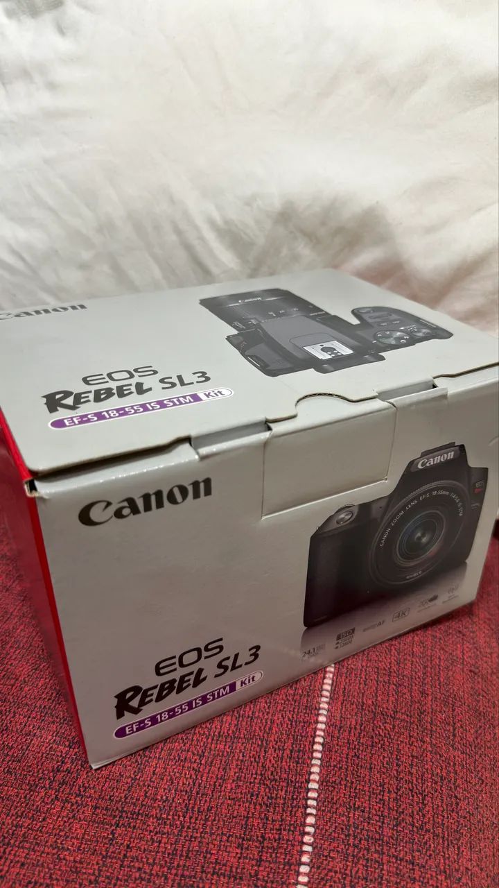 Canon EOS Rebel SL3 + Lente 18-55mm IS STM | 4K | Ótimo estado - Foto 5