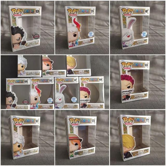 lote 7 caixas Funko One Piece - Foto 2