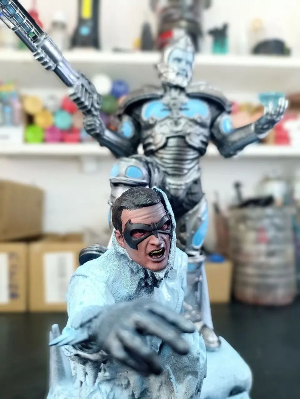 ESCULTURA 3D - MR. FREEZE - Foto 3