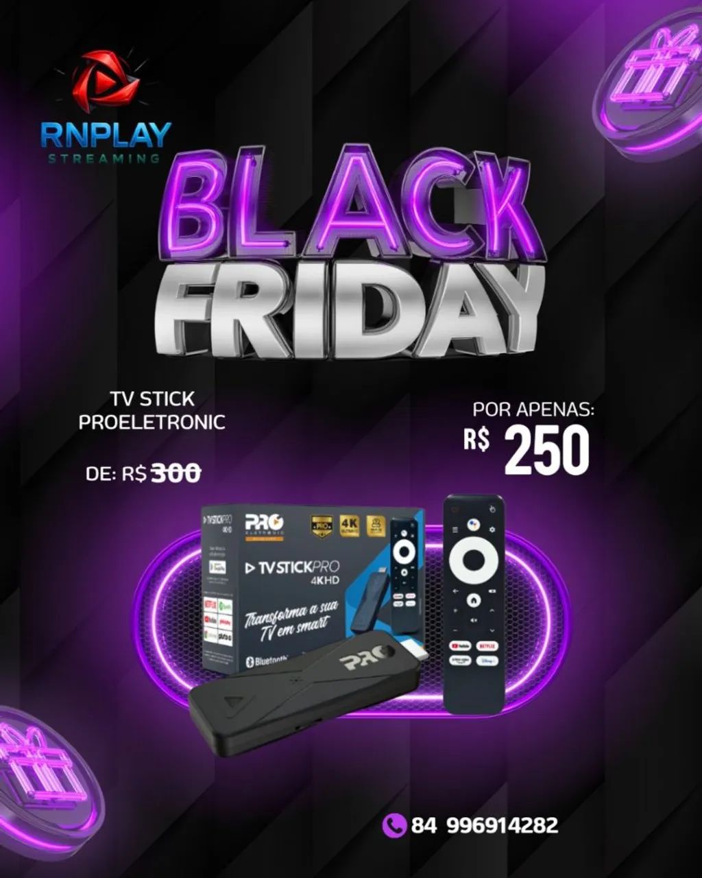 Tv stick proeletronic 