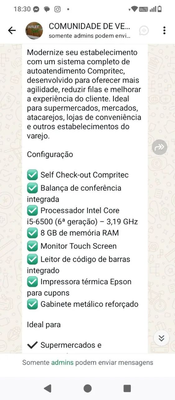 Check-out top muito novo imperdível  - Foto 2