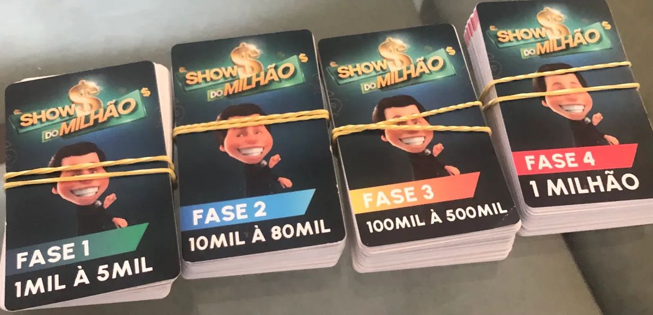 Jogo de tabuleiro Show do Milhão - Foto 4