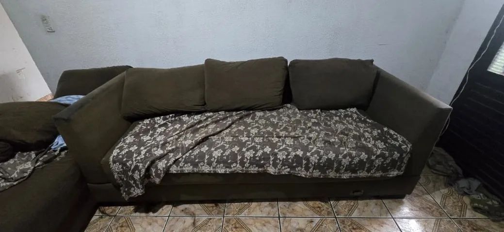 Doação sofá 3 lugares - Foto 2