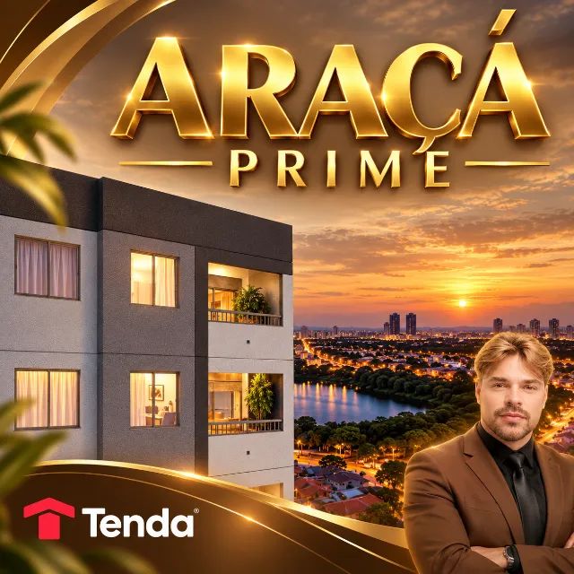 Araçá Prime | Lançamento Tenda com entrada em 100 meses no boleto.
